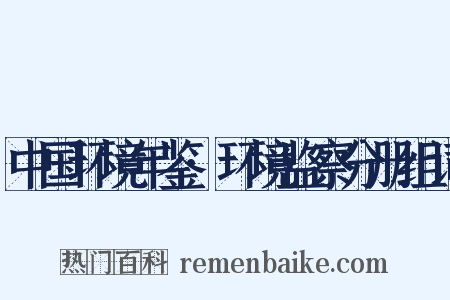 中国环境年鉴·环境监察分册组词是什么意思的图片